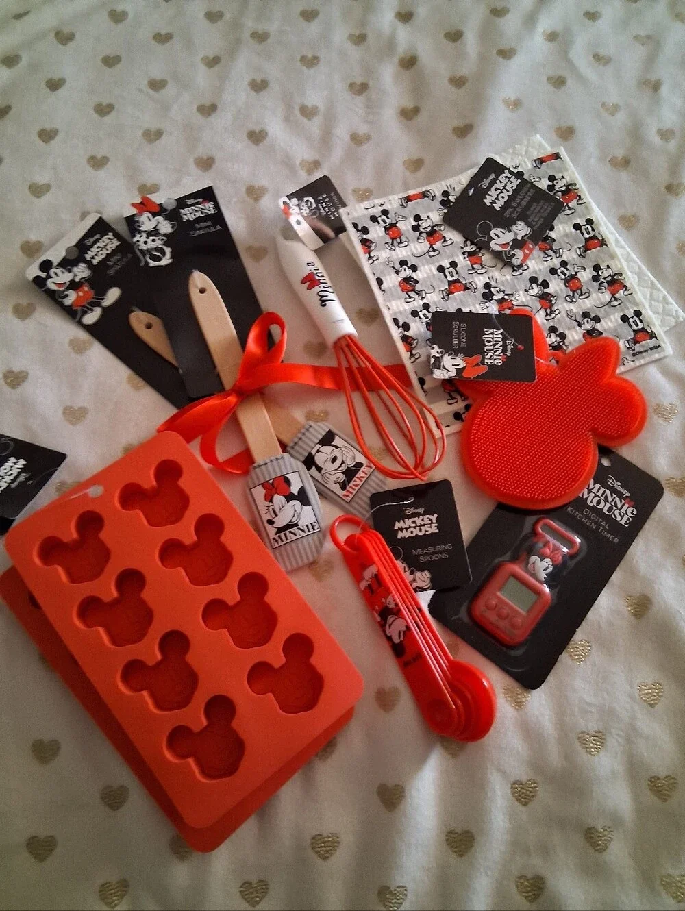 *NWT* Disney Mickey & Minnie Mouse Kitchen Accessories Set